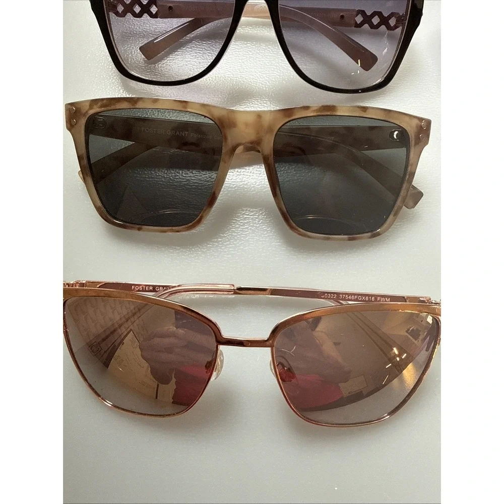 Wholesale lot Authentic Foster Grant Women's Sunglasses (6 pairs)-Limited Supply